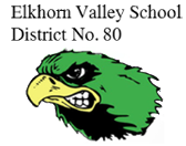 Elkhorn Valley School District 80 Logo