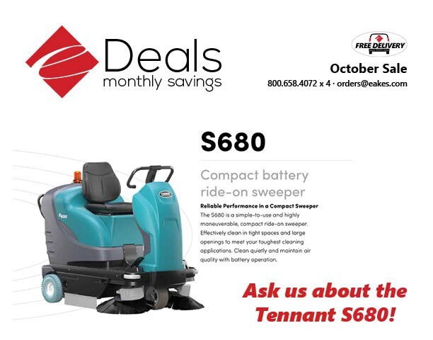 Janitorial Monthly Flyer Front