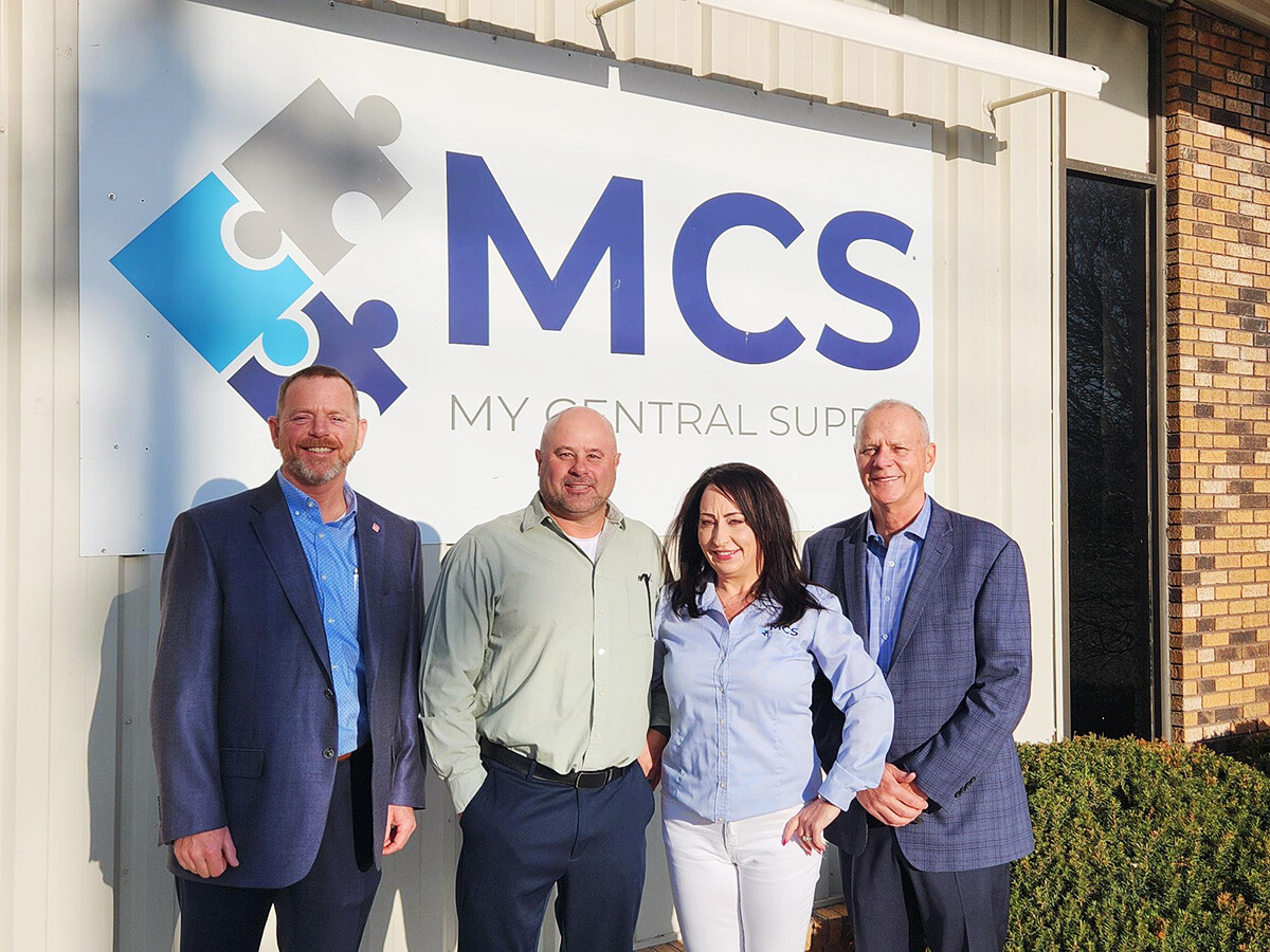 (Pictured left to right: Paul McKinney, Justin Brown, Amy Brown, Mark Miller)