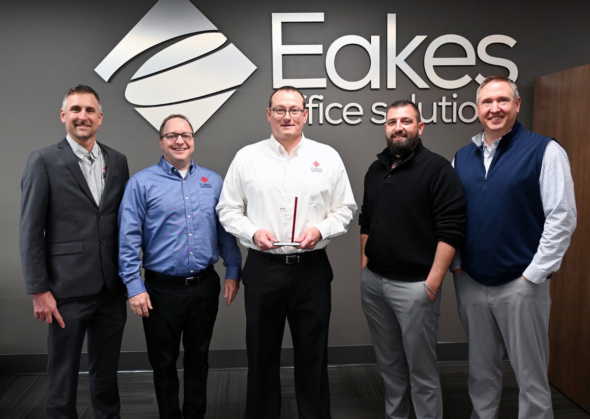 Pictured Left to Right: Jeff Vaughn, Nate Schaf, Ron Faber, Ramsey Qubty, and Christian Pohlenz